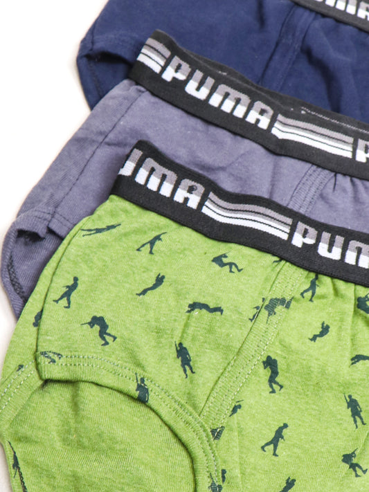 Pack of 3 Underwear For Men's - Multicolor
