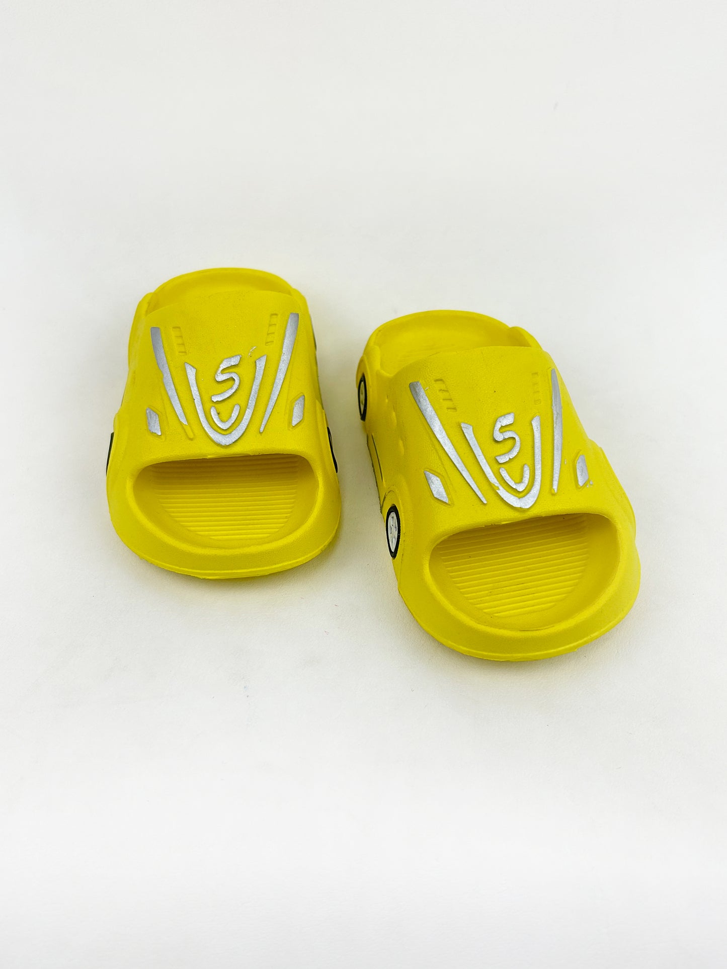 Yellow Casual Soft Slippers for Kids KS06