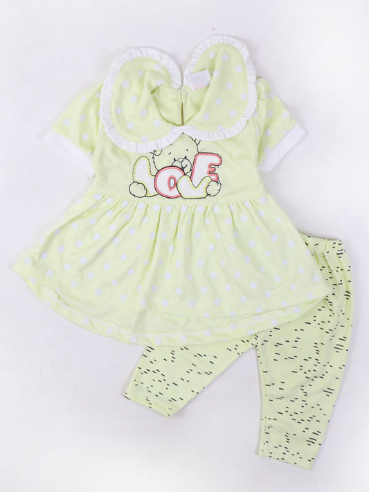 NBS08 HG Newborn Baby Suit 3Mth - 9Mth Love Yellow