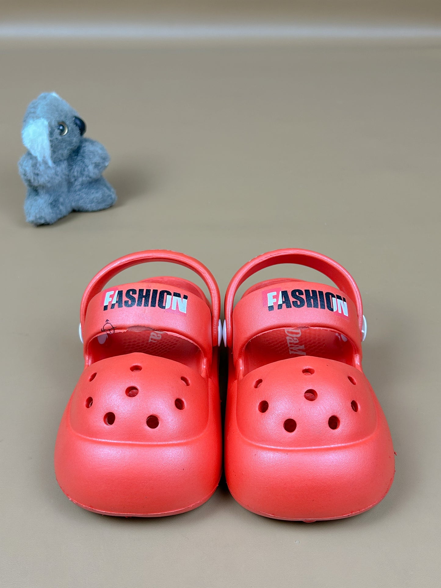 Red Casual Soft Crocs for Kids KS28