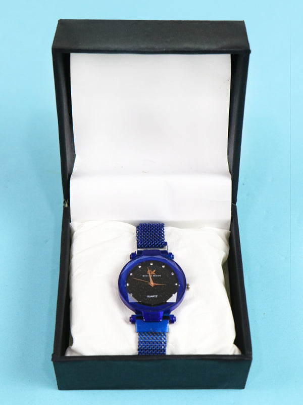 WW21 Stylish Wrist Watch for Women EK Blue