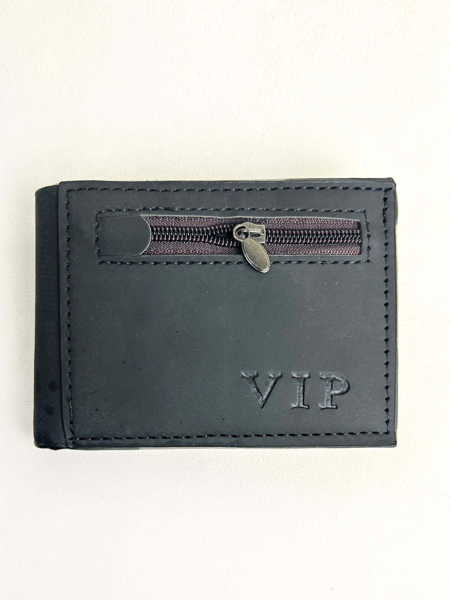 Black Syn-Leather Wallet For Men MW31