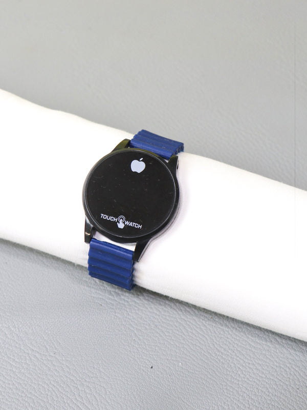 Blue LED Touch Wrist Watch For Mens/Boys MW52