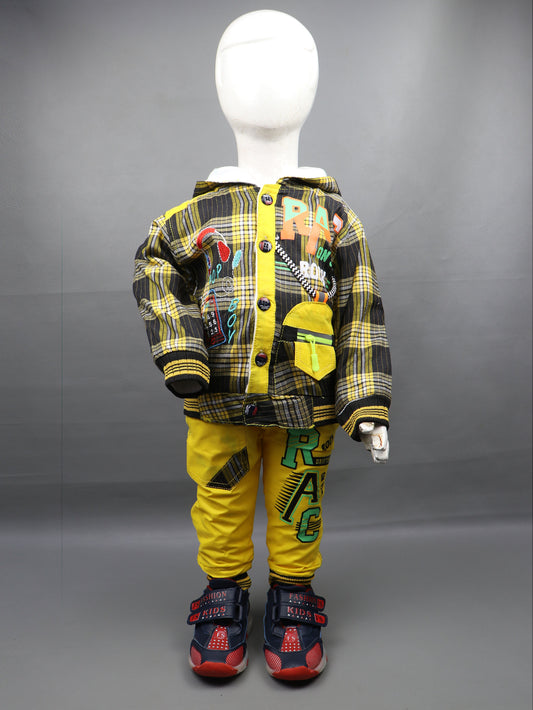 1Yr - 4Yrs Rock Yellow Suit For Kids IC BS189