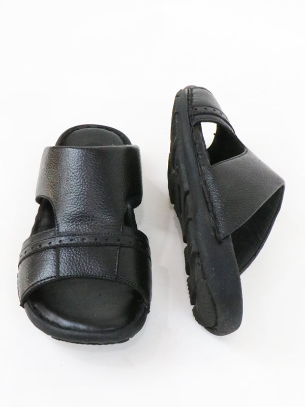 MC28 Men's Casual Slippers Black