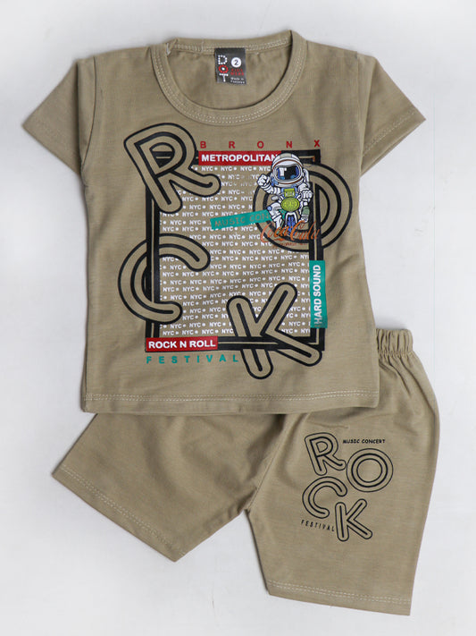 NBS03 HG Newborn Baba Suit 3Mth - 9Mth Rock Light Brown
