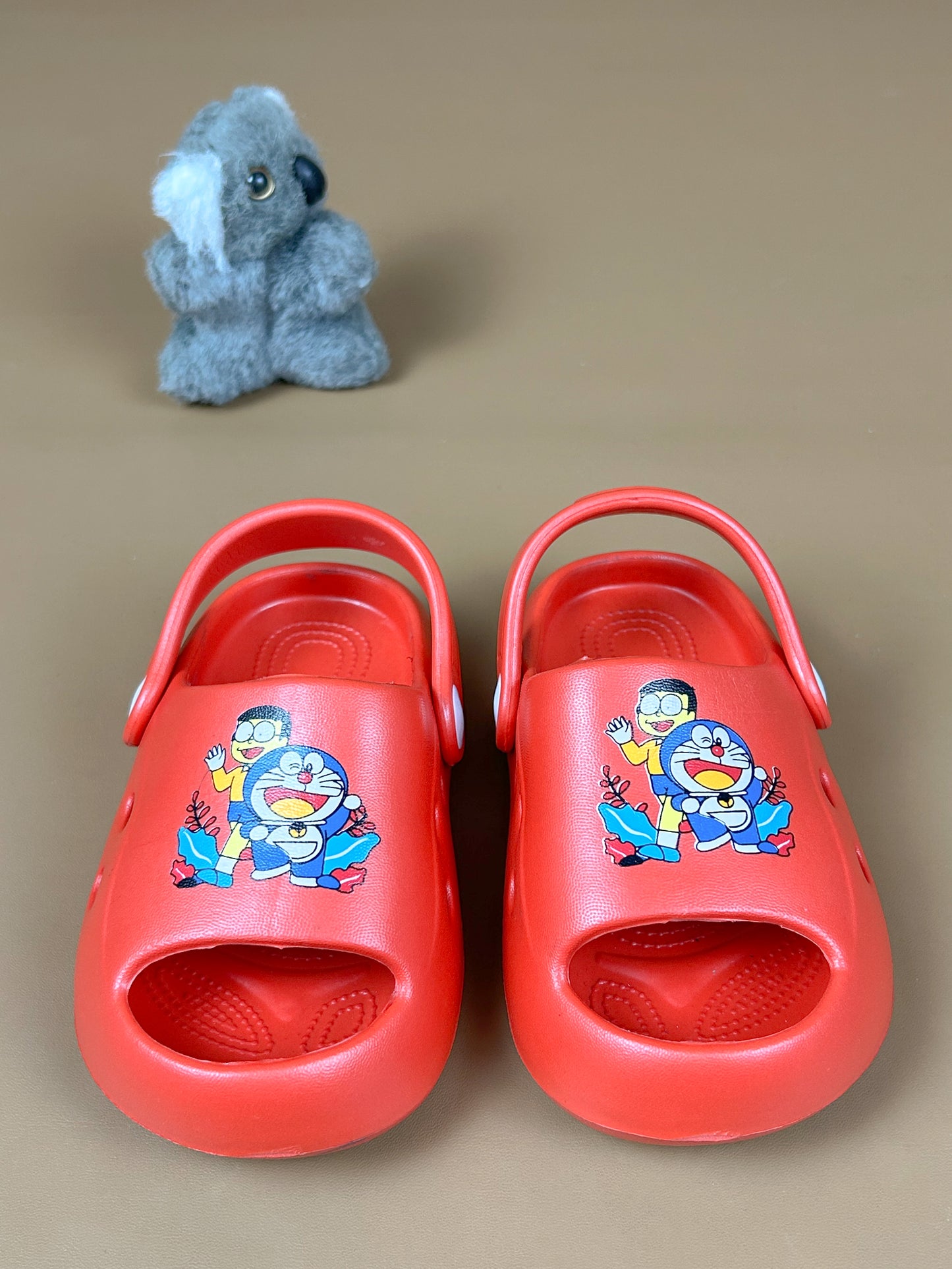 Red Casual Soft Crocs for Kids KS24