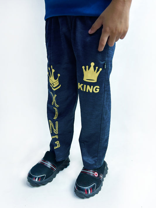 5Yrs - 11Yrs Prussian Blue King Trouser For Boys AH BT27