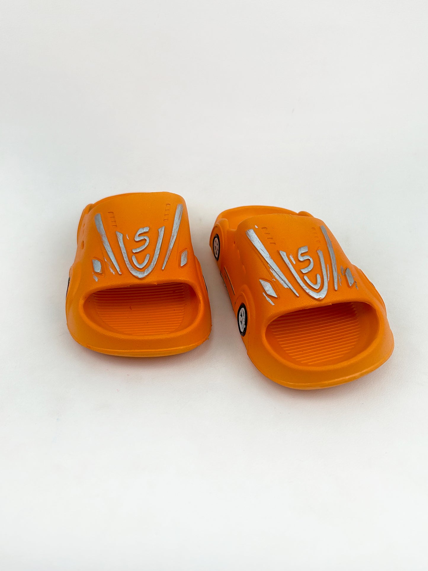 Orange Casual Soft Slippers for Kids KS07