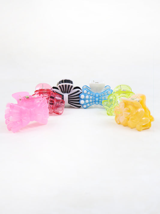 GHC06 Pack of 6 Hair Clip Multicolor