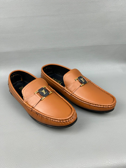 Camel Brown Loafers for Men BS ML45