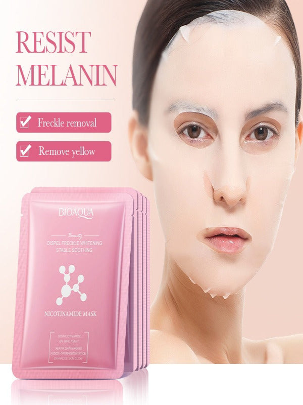 Nicotinamide Dispel Freckle Whitening Stable Soothing Facial Sheet Mask