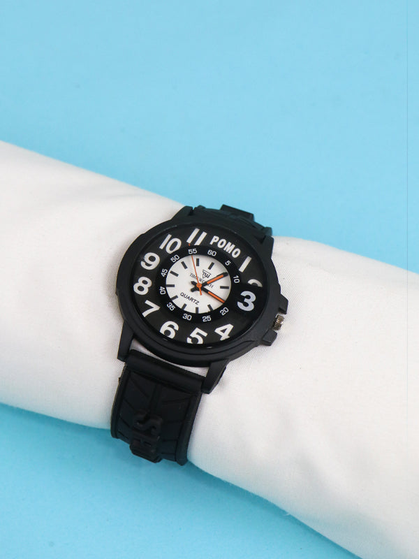 KWW07 Boys Wrist Watch Pomo Black