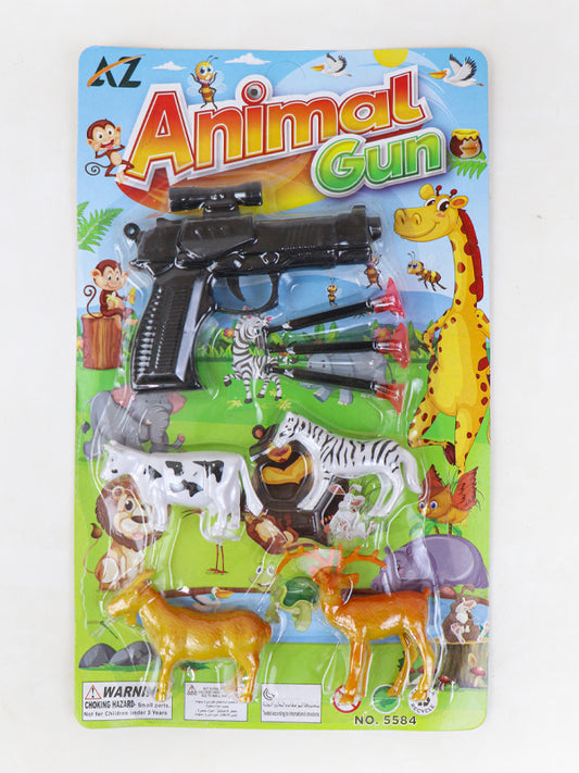 TOY03 Animal Hunting Toys for Kids 8 Pcs