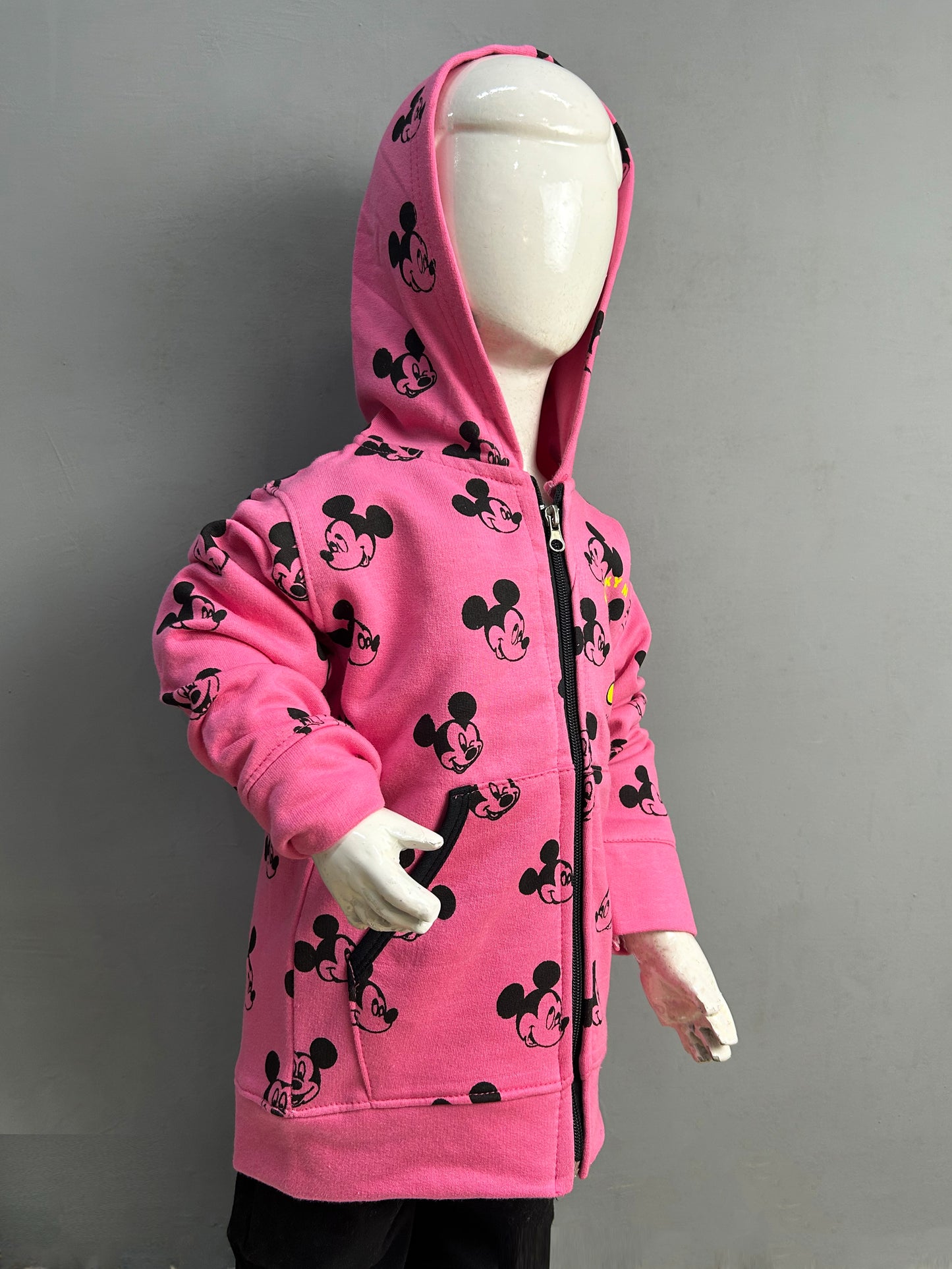 2.5Yrs - 6 Yrs Pink Girls Upper/Zipper TB GZU03