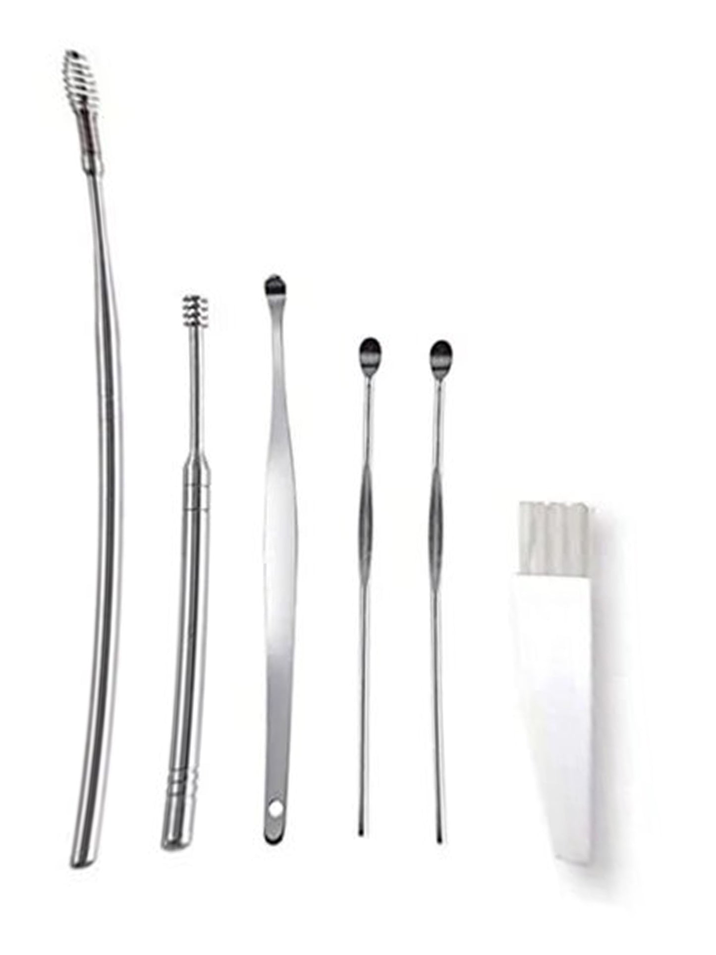 Set of 6 Ear Wax Cleaning Tools kit Set with Box