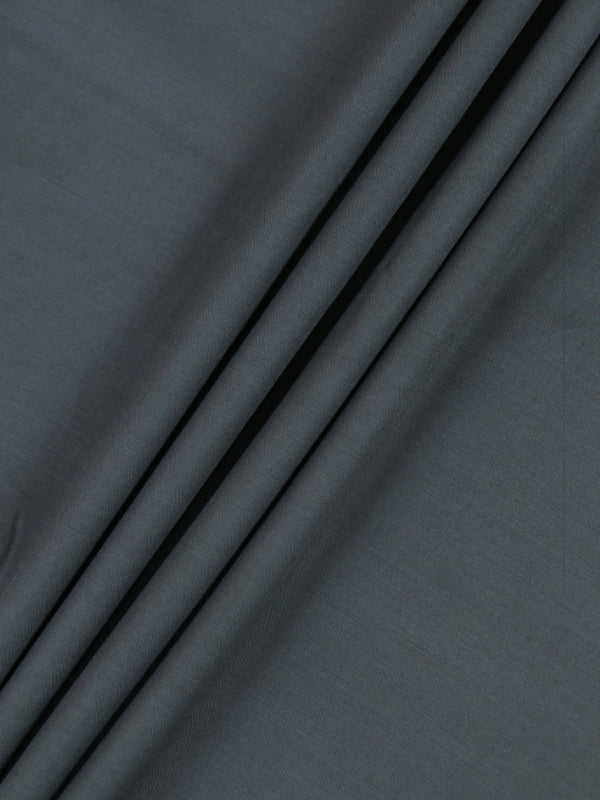 MUF08 Grey Boski Fabric Unstitched Kameez Shalwar For Mens