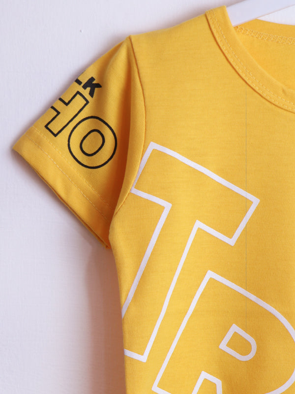 ATT Boys T-Shirt 1 Yrs - 4 Yrs TR Yellow