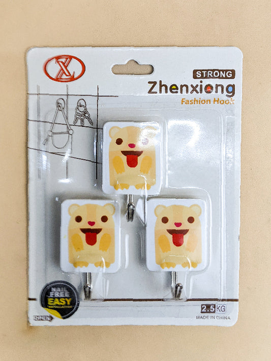 Pack Of 3 Sticky Wall Hooks HK2