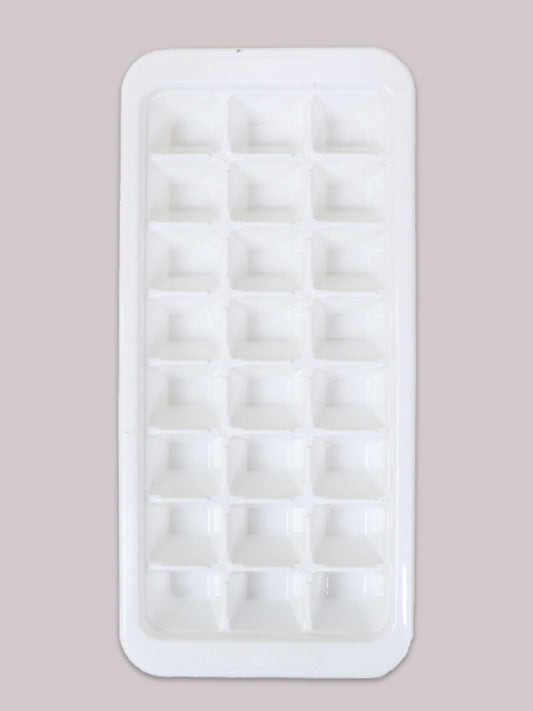 Frosty Ice Cubes Tray (24 Cubes) White