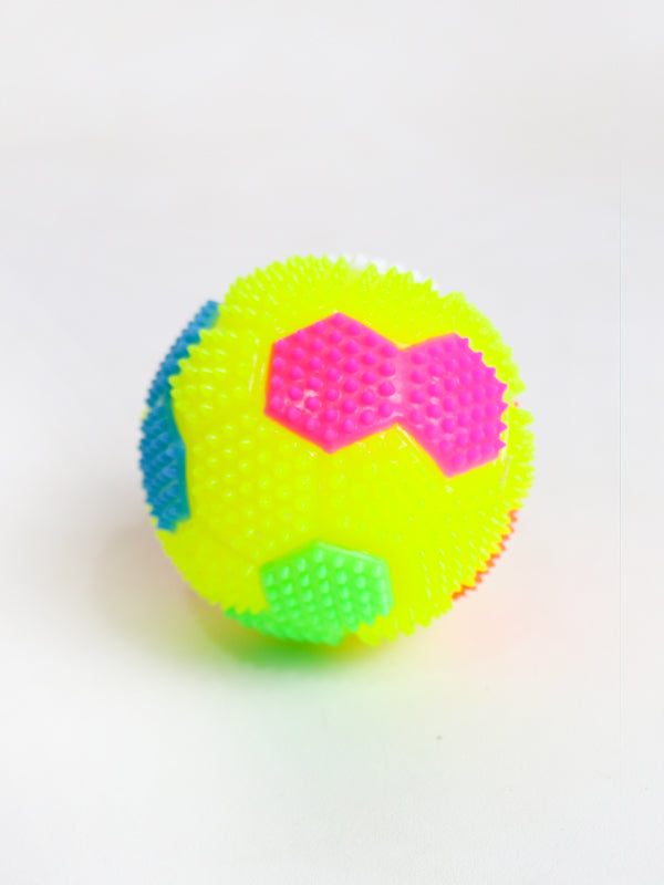 B07 Flashing Spiky Ball Neon