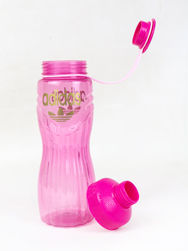 Pink Plastic Water Bottle - 500ML