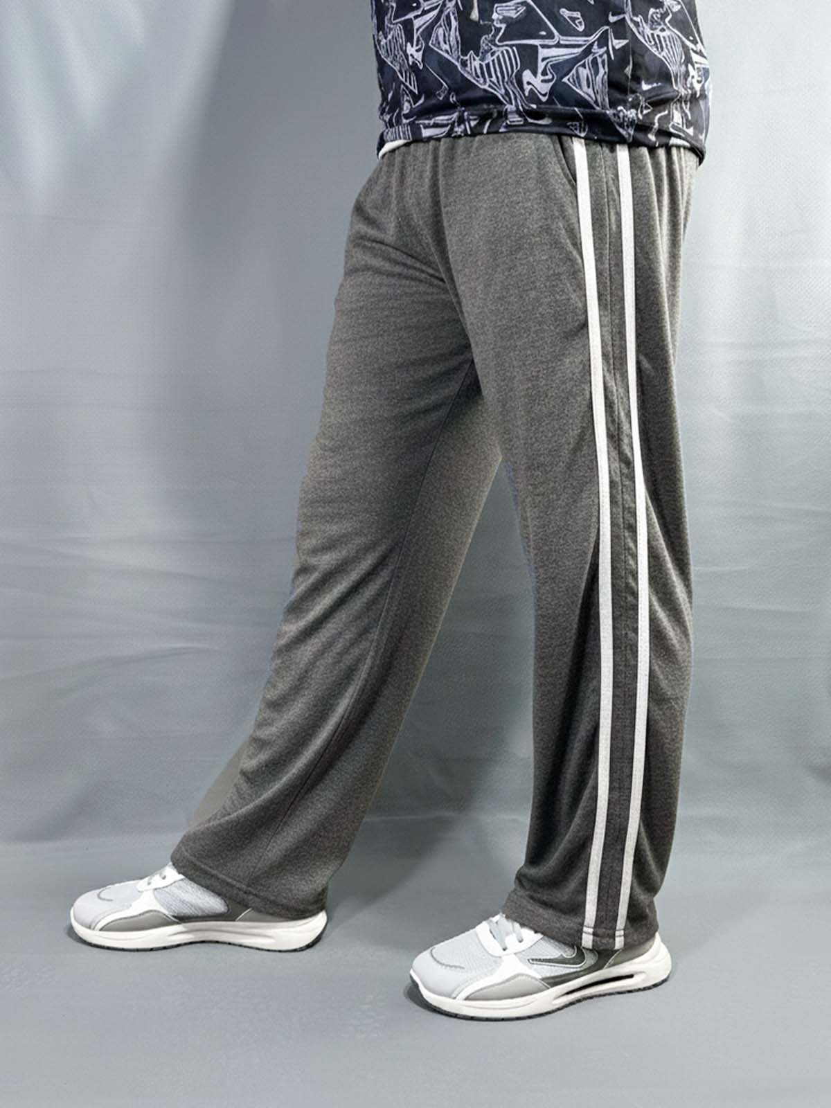 Charcoal Plain Trouser For Men HG MT213