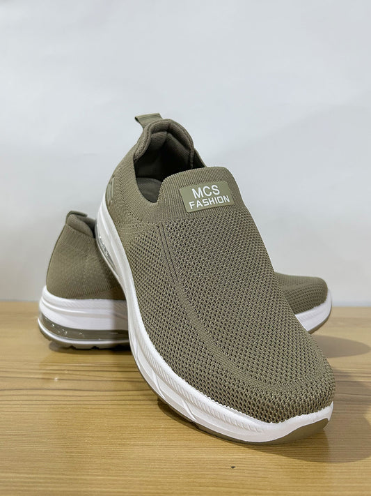MCS Green Casual Sneakers For Men MJS219