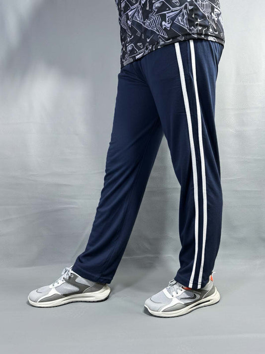 Navy Blue Plain Trouser For Men HG MT219