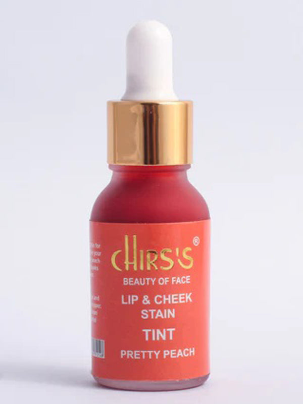 Chirs's Lips & Cheek Stain Tint - Pretty Peach