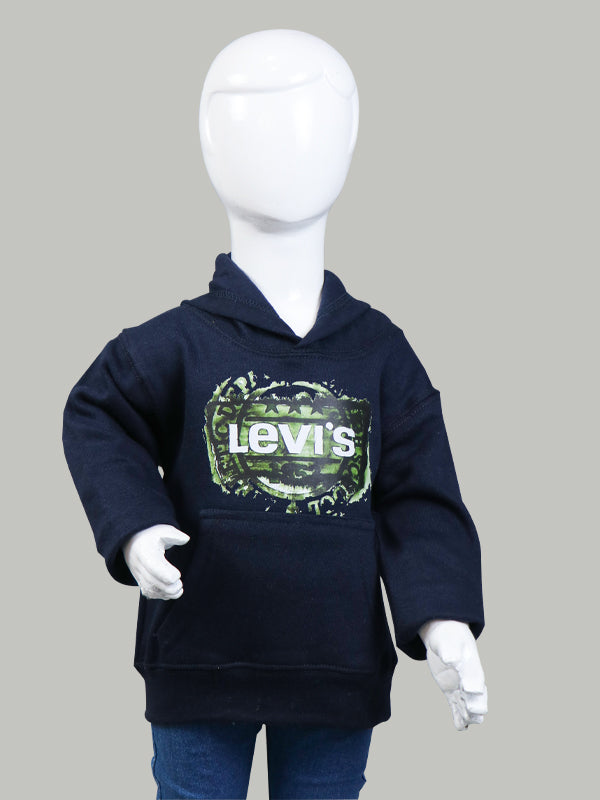 KH06 Kids Pullover Hoodie 1.5Yrs - 5Yrs LV Dark Blue