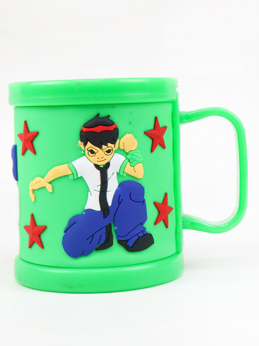 BEN 10 3D Rubber Print Mug Green (200 ml)