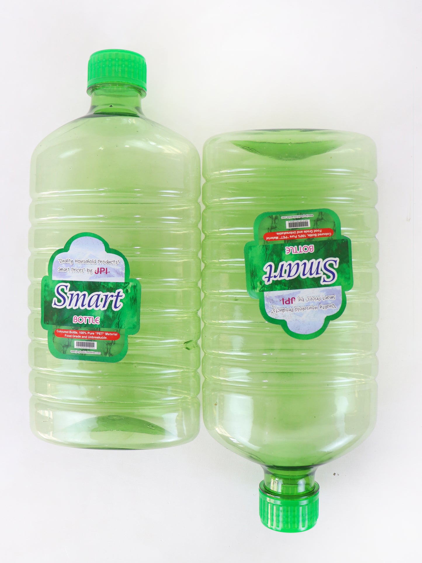 Smart Round Transparent Water Bottle Green
