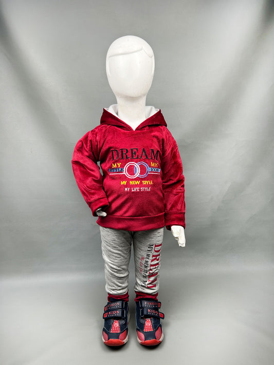 1Yr - 4Yrs Dream Dark Maroon Suit For Kids SG BS166