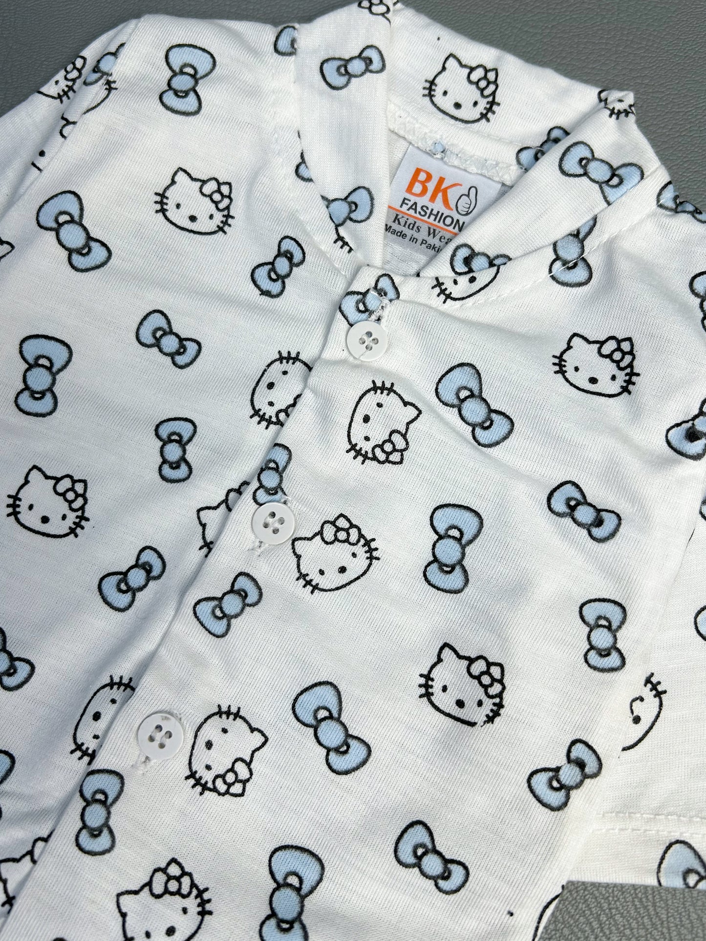 0Mth - 3Mth Kitty Light Blue 5Pcs Gift Set For Newborn NBGS73