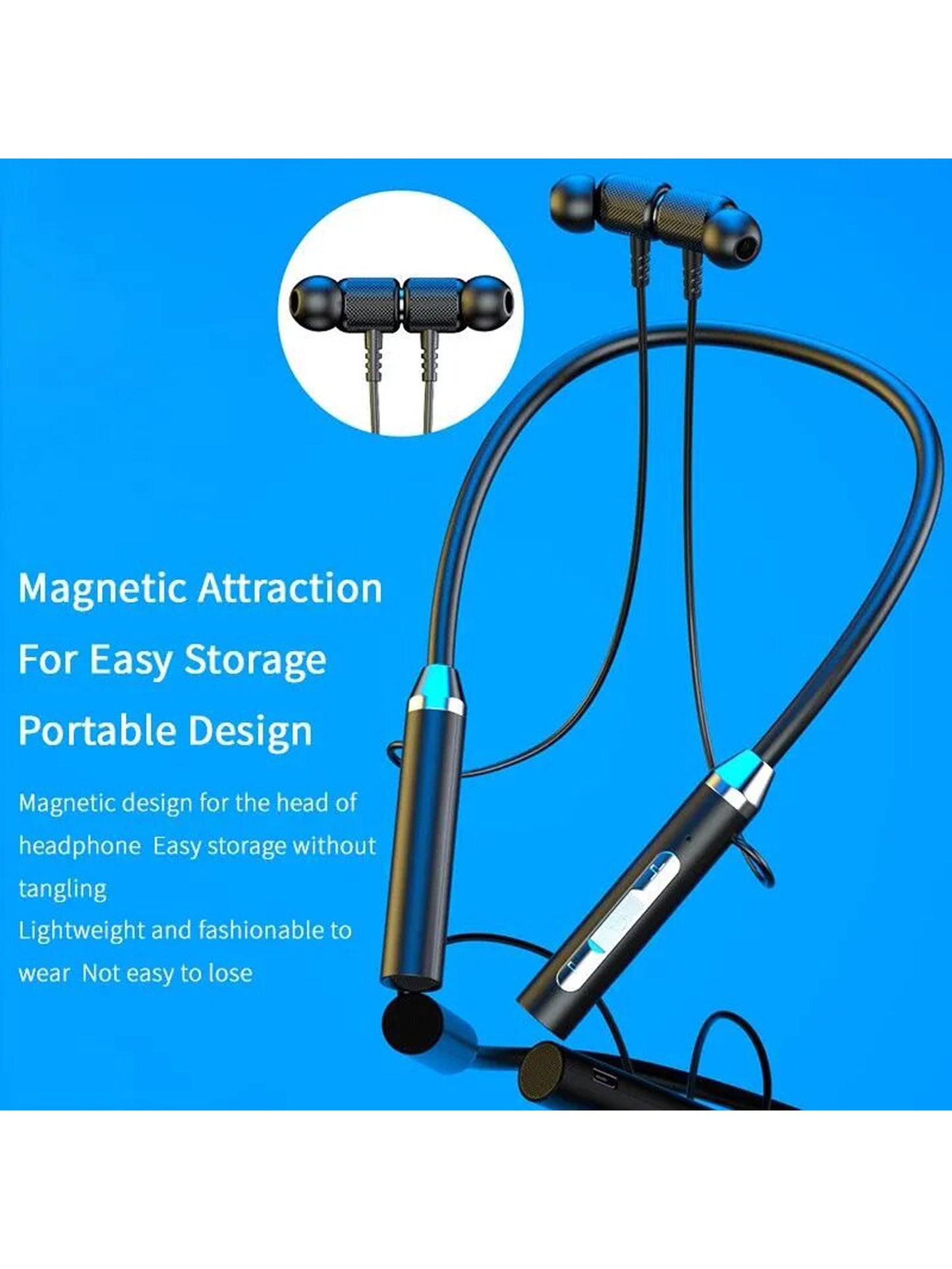 Super Sound Wireless Neckband Headphones