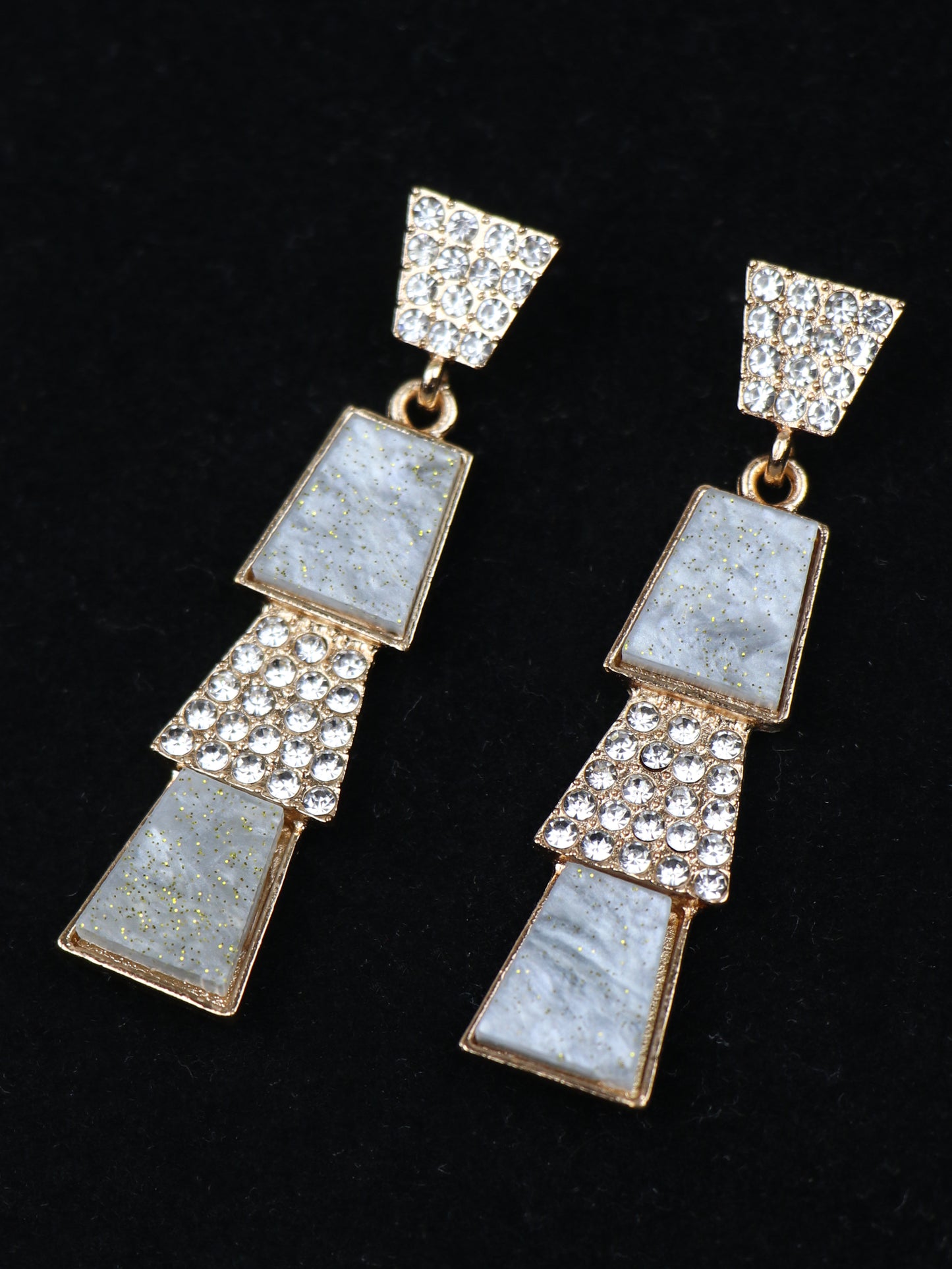 Fancy Earrings 10 Grey