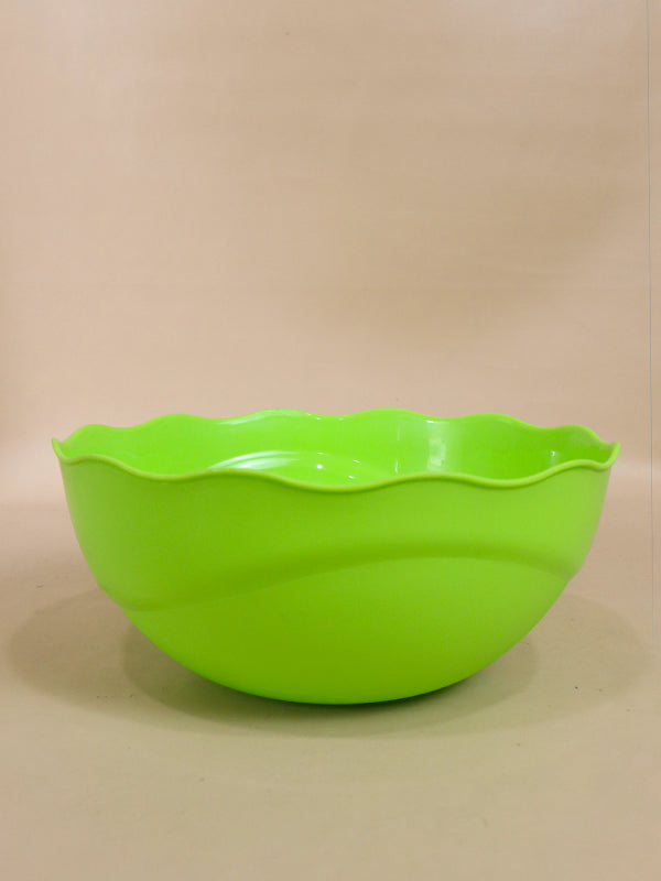 Green Plastic Serving Bowl MB09