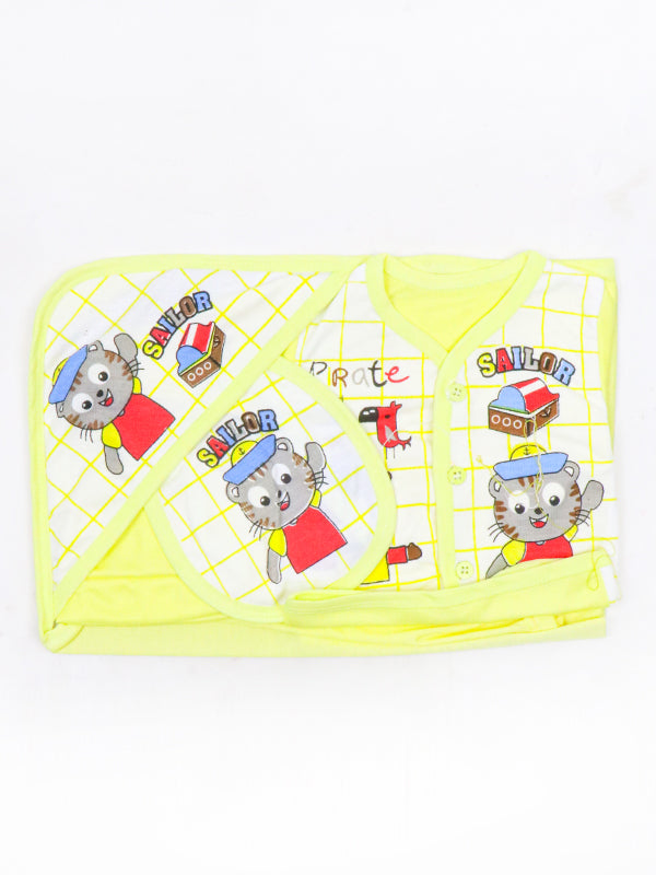 PG Newborn Pack of 5 Gift Set 0Mth - 3Mth Sailor Yellow