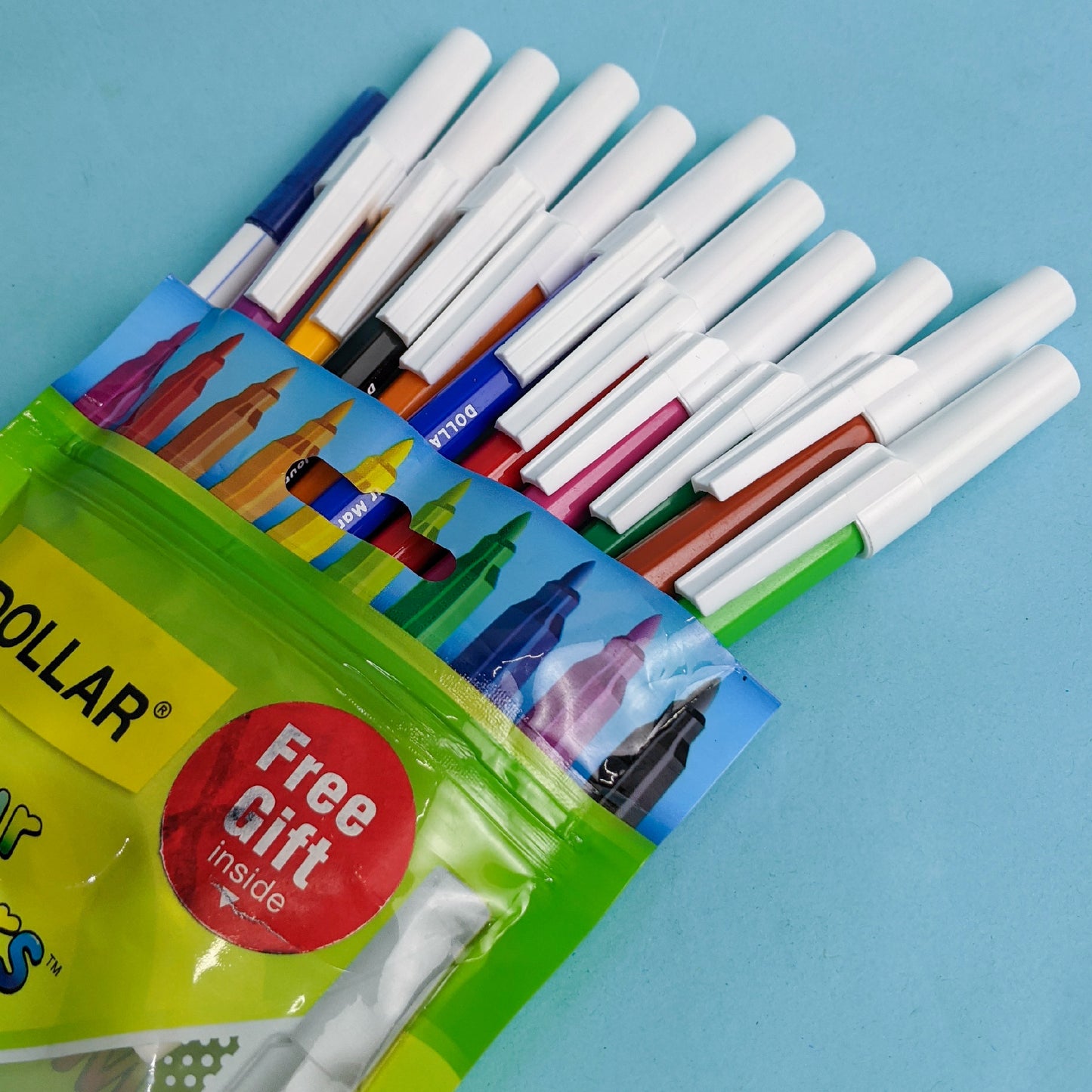 Pack Of 10 Dollar Colour Markers