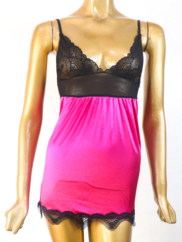 Dark Pink - Short Nighty For Women WSN02