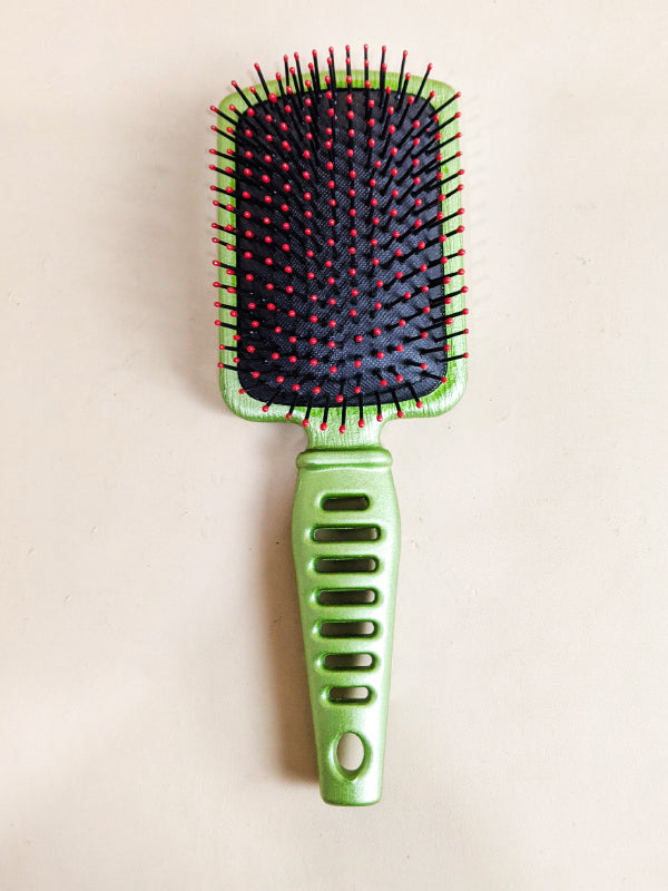 Multicolor Anti-Static Detangle Hairbrush/Cushion Base Hairbrush/Styling Brush D-401