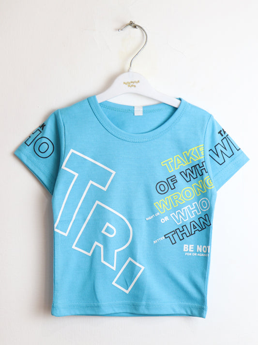 ATT Boys T-Shirt 1 Yrs - 4 Yrs TR Ferozi