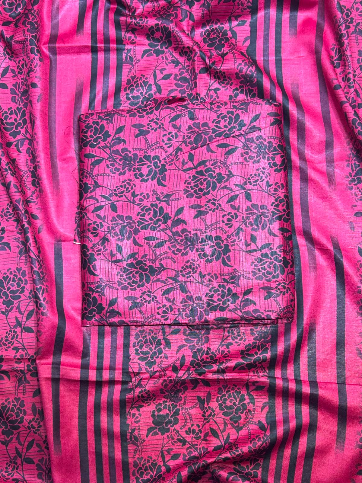 3Pcs Unstitched Digital Lawn Suit For Women WU220
