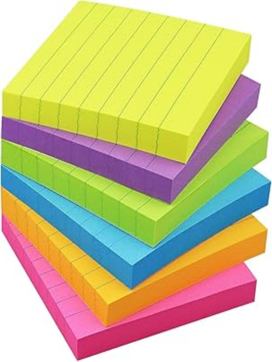 Line Sticky Notes 76x76 mm Multicolor