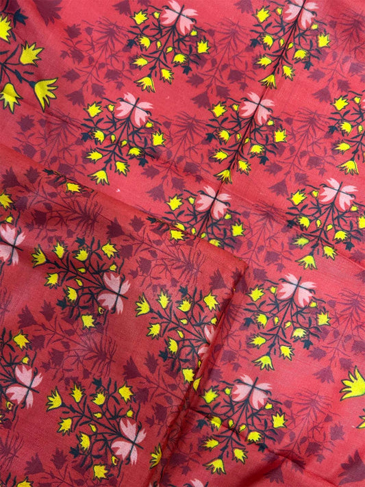 3Pcs Unstitched Digital Lawn Suit For Women WU223