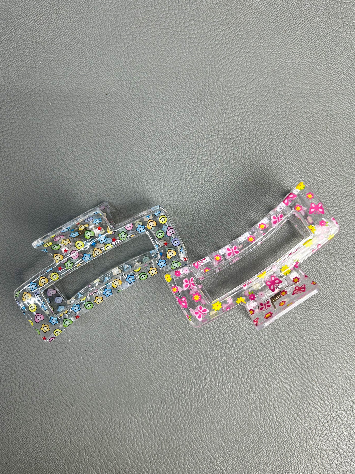 Pack Of 2 Multicolor Hair Clips For Girls GHC65