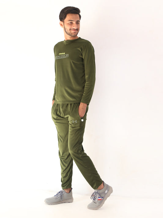HG Men's Dri-FIT Track Suit UA Green