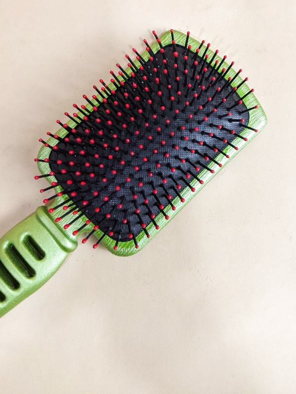 Multicolor Anti-Static Detangle Hairbrush/Cushion Base Hairbrush/Styling Brush D-401