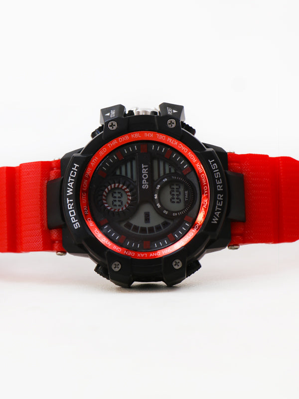 MW03 Men's Sport Watch Red